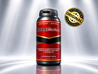 🔥 POTENTÍSIMO 50 CÁPSULAS — ENERGÍA, VITALIDAD Y CONFIANZA 💪⚡