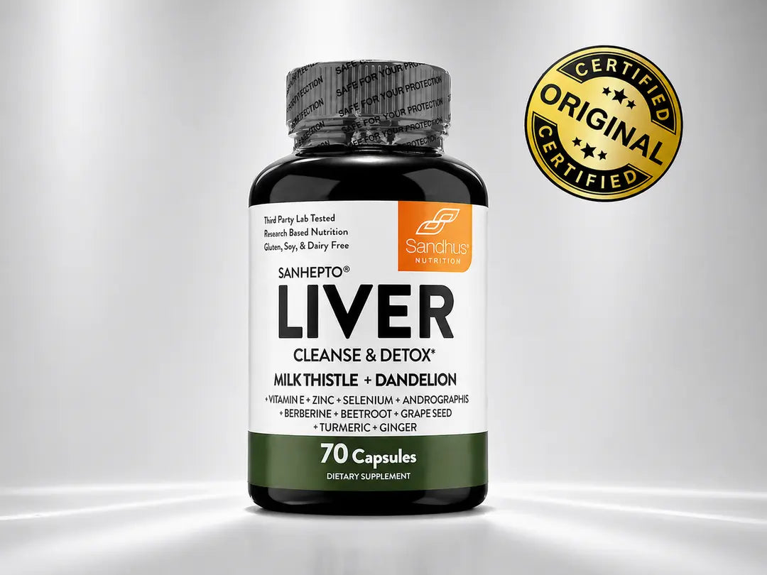 LIVER CLEANSE & DETOX 70 CÁPSULAS 🌿✨ — Fórmula Premium con Cardo Mariano + Diente de León