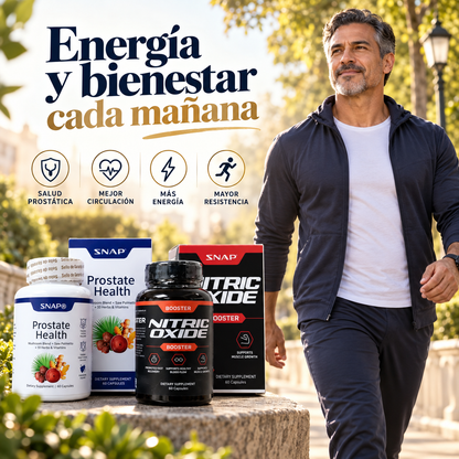 DUO PROSTATE + NITRIC OX™ 💙⚡ APOYO PROSTÁTICO, CIRCULACIÓN Y VITALIDAD MASCULINA — OFERTA ESPECIAL