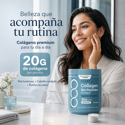 NEOCELL COLLAGEN BIO-PEPTIDES 567G ✨💙 SOPORTE PREMIUM PARA PIEL, CABELLO, UÑAS Y ARTICULACIONES + ENVÍO GRATIS 🚚
