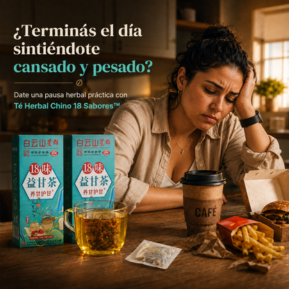 TÉ HERBAL CHINO 18 SABORES™ 🍵🌿 — TU RITUAL NATURAL DE BIENESTAR | OFERTA ESPECIAL 🔥
